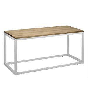 Table basse Icub. 45X120x40 cm  Blanc Blanc - Bois massif - Bois/Imitation - 120 x 40 x 45 cm