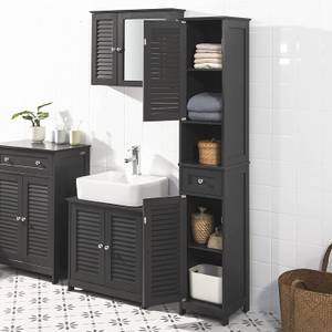 Meuble Colonne Salle de Bain FRG236-DG Gris