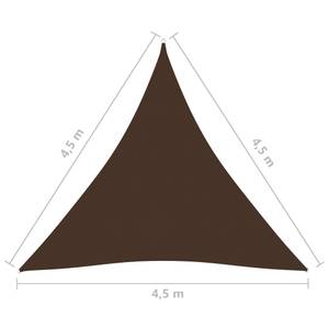 Sonnensegel 3016492-2 Braun - 450 x 450 x 450 cm