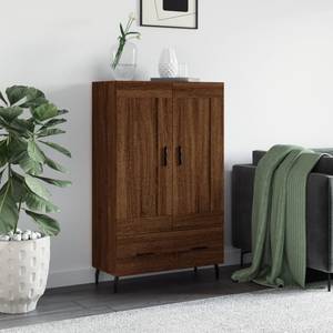 Highboard DE6779 Eiche Schwarzbraun Dekor