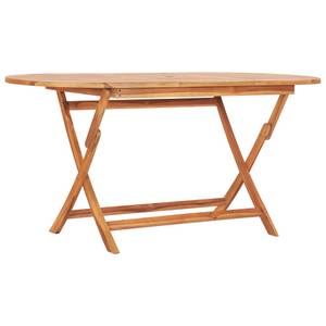 Table et chaise de jardin 48999 Marron - Bois manufacturé - Bois/Imitation - 80 x 75 x 160 cm