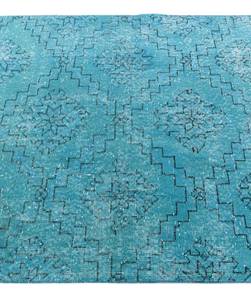 Tapis Ultra Vintage CCXXXIV Turquoise - Textile - 114 x 1 x 272 cm