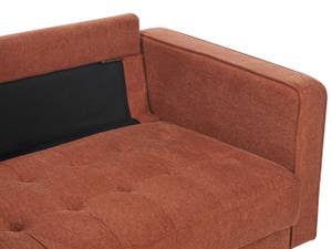 2-Sitzer Sofa NURMO Braun - Textil - 140 x 78 x 74 cm