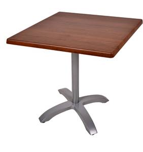 Bistrotisch Bennet 7 Braun - Metall - 66 x 72 x 66 cm