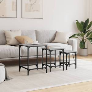 Couchtische 3er Set D685 Grau