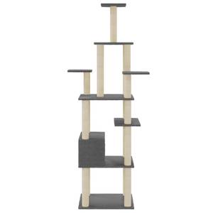 Kratzbaum  171484 Grau - Holzwerkstoff - 74 x 183 x 74 cm