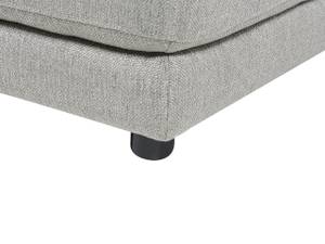 Pouf ottoman SIGTUNA Noir - Gris - Gris lumineux