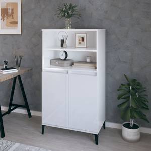 Highboard DE9699 Hochglanz Weiß