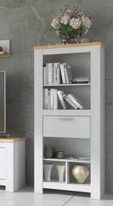 Highboard ALABAMA Weiß - Holzwerkstoff - 68 x 159 x 37 cm