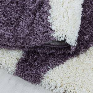 Tapis shaggy TRIANGLE A 80x150 violet Mauve - 80 x 150 cm