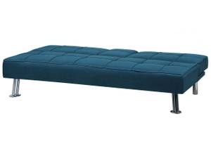 3-Sitzer Sofa ROXEN Blau - Silber