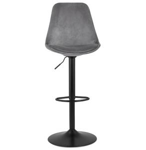 Tabouret De Bar MIKE Noir - Gris