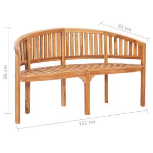 Garten-Lounge-Set Braun - Holzart/Dekor - Holz teilmassiv - 50 x 45 x 90 cm