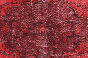 Teppich Ultra Vintage DCCXXXIII Rot - Textil - 114 x 1 x 213 cm