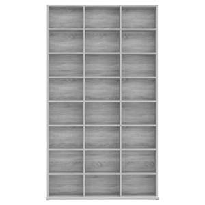 CD-Schrank 3002090 Grau - Eiche Sonoma Dekor - 23 x 177 cm