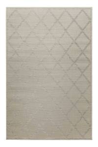 Outdoorteppich Bergamo Beige - Grau - 80 x 150 cm