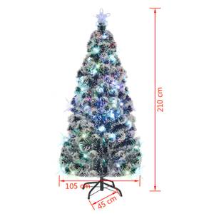 Sapin de noël artificiel 105 x 210 x 105 cm