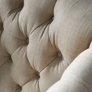 Franklin Park Wing Chair Linen Flax Beige - Textile - 88 x 113 x 95 cm