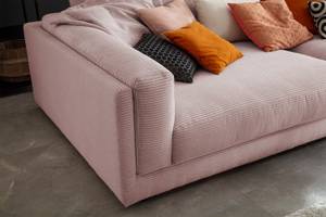 Big Sofa RAINA Pink - Breite: 254 cm - Textil