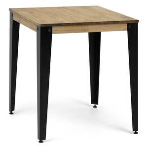 Table Salle a Manger Lunds 80x80 NG-EV Noir