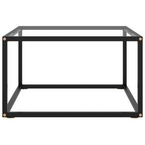 Couchtisch DE259 Schwarz - Glas - 60 x 35 x 60 cm