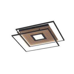 LED Deckenlampe Q-AMIRA Braun - Metall - 61 x 8 x 61 cm