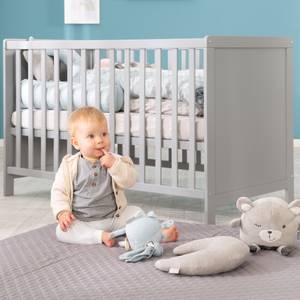 2in1 Babybett mit Matratze safe asleep® Taupe