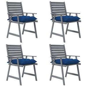 Garten-Essstühle 4er Set D6099 Marineblau - 4er Set