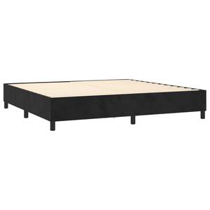 Bettgestell-K-14441 Schwarz - Holzwerkstoff - 200 x 118 x 203 cm