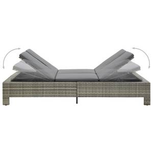 Chaise longue Gris