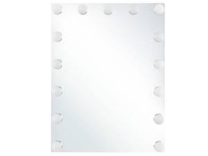 Miroir de salle de bain LUCENAY Argenté - Métal - 40 x 50 x 3 cm
