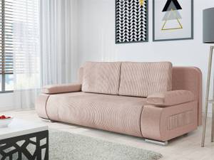 Schlafsofa Emma Cord Rosé