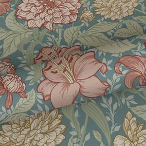 Tapete Blumenmuster 7372 Naturfaser - Textil - 53 x 1005 x 1005 cm