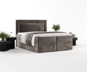 Boxspringbett Imagine Braun - Breite: 180 cm - H2