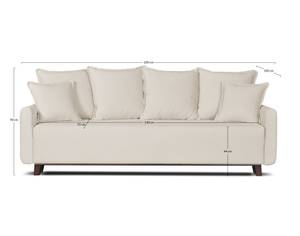 3-Sitzer Sofa APIA Blau