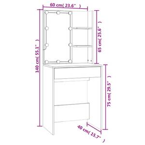 Schminktisch 3015390 Raucheiche Dekor