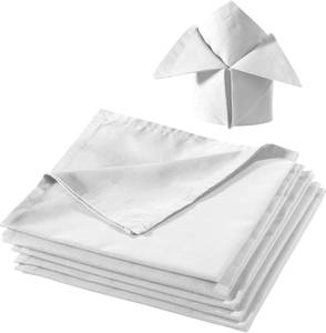 Serviette 6er-Pack 202976 Weiß