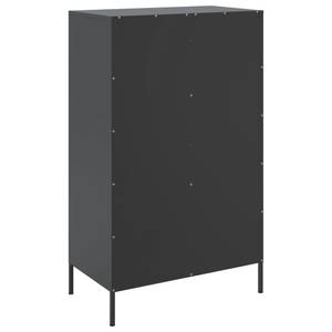 Highboard DE9402 Schwarz - Metall - 39 x 113 x 68 cm