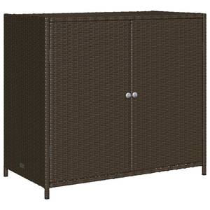 Gartenschrank DE971 Braun - Rattan - 45 x 45 x 83 cm