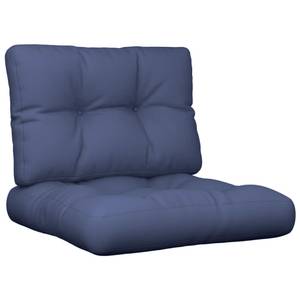 Palettensofa-Kissen (2er Set) 3005164-2 Marineblau - 60 x 60 cm