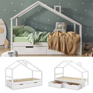 Lit cabane Lori 40365 Blanc