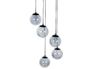 Lampe suspension NOEL Noir - Translucide