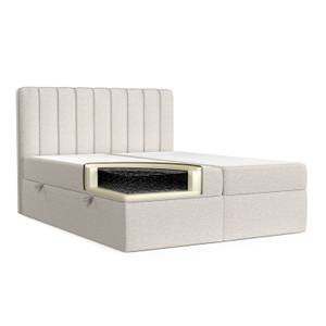 Boxspringbett Skyfall Beige - Breite: 200 cm