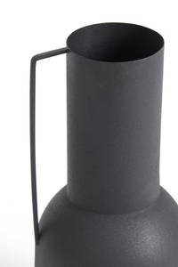 Vase Watsa Schwarz - Metall - 19 x 44 x 19 cm