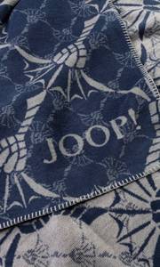 JOOP! CORNFLOWER DOUBLE Wohndecke Blau - Kunststoff - Textil - 150 x 1 x 200 cm