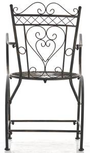 Chaises de jardin Sheela Lot de 2 Bronze