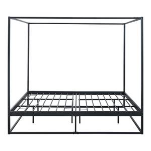 Lit à baldaquin Kristianstad et matelas Largeur : 185 cm