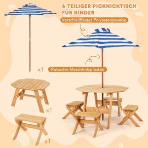 Kindersitzgruppe ZB33044(6-teilig) Holz