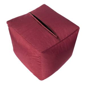 Sitzpouf Quadratische Rot