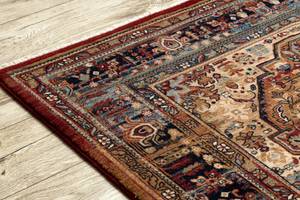 Teppich Wolle Keshan Franse Ornament 120 x 145 cm